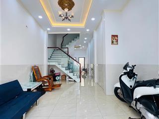 Nhà mới 4 tầng hậu giang quận 6, cách mặt tiền 10m, 55.8m², 4pn, view kênh thoáng mát, giá 6.5 tỷ