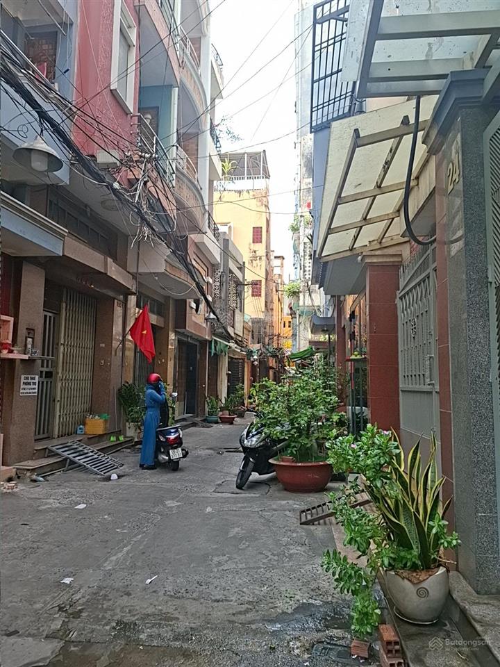 Bán nhà hẻm xe hơi trần hưng đạo, quận 5  4 tầng btct, dt49,2m², 4pn, yên tĩnh ở ngay, 10.8 tỷ