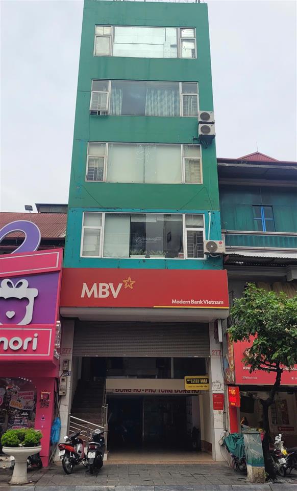 Cho thuê văn phòng 3 tầng + tầng 1 kinh doanh đắc địa tại 277 bạch mai, hai bà trưng, hà nội