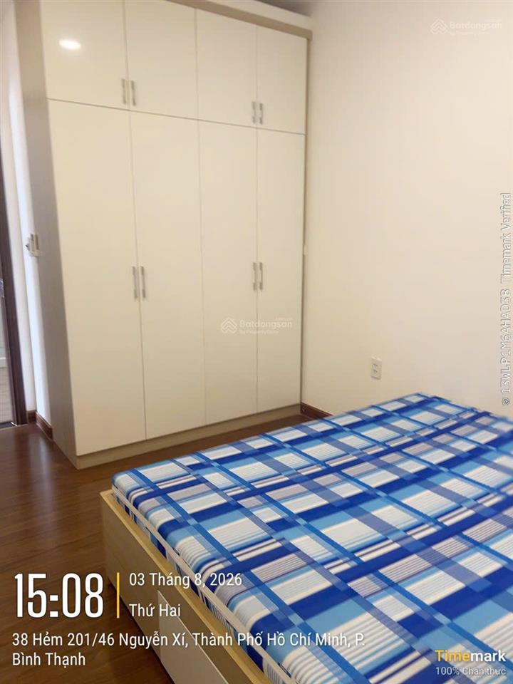 Cho thuê cc richmond city 2pn, 66m2, giá 13 triệu/tháng.  0964 618 *** uyên