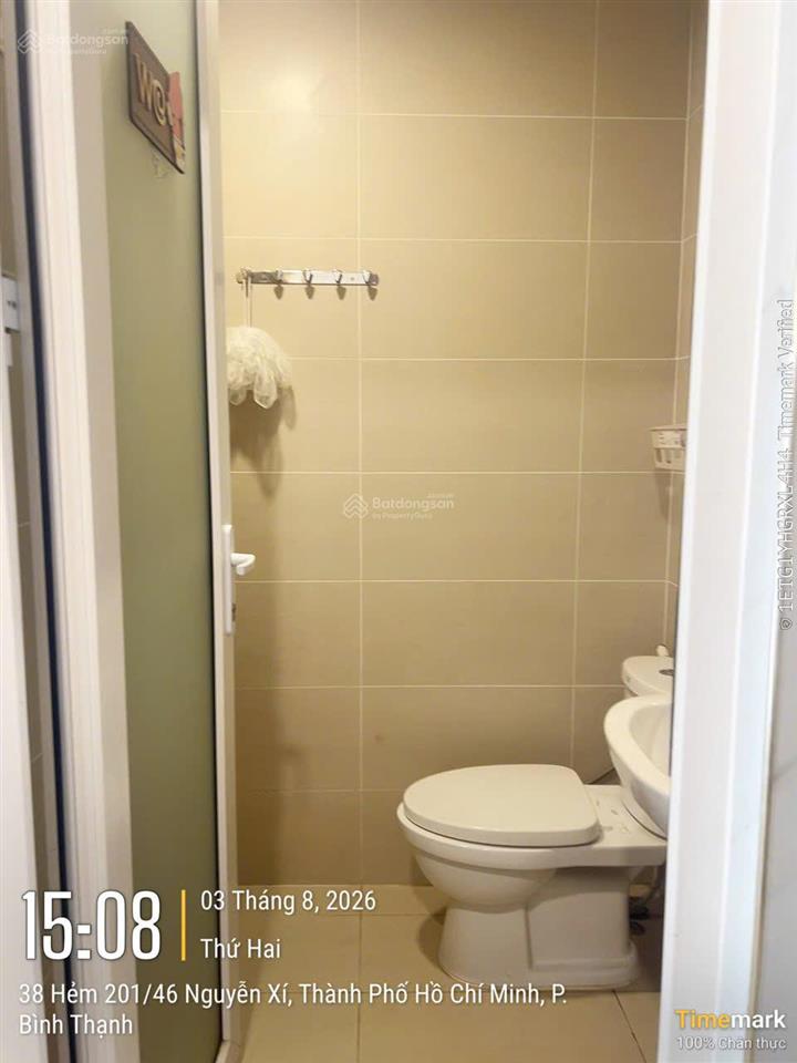 Cho thuê cc richmond city 2pn, 66m2, giá 13 triệu/tháng.  0964 618 *** uyên