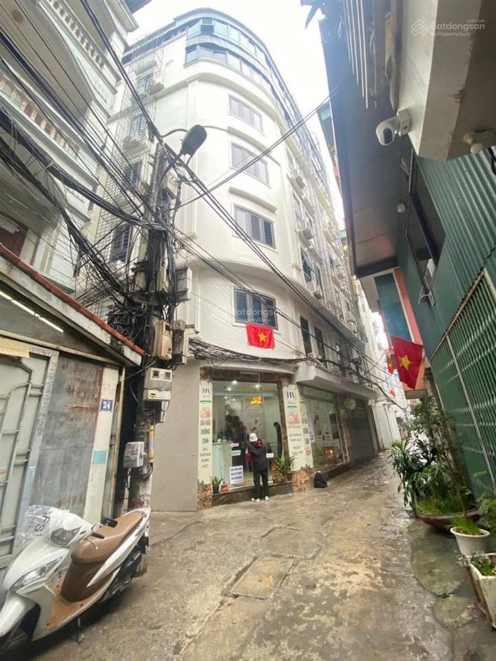 Siêu phẩm lô góc kim giang 8 tầng thang máy  dt 60m mt 7,6m ô tô vào nhà 12 phòng giá 18 tỷ