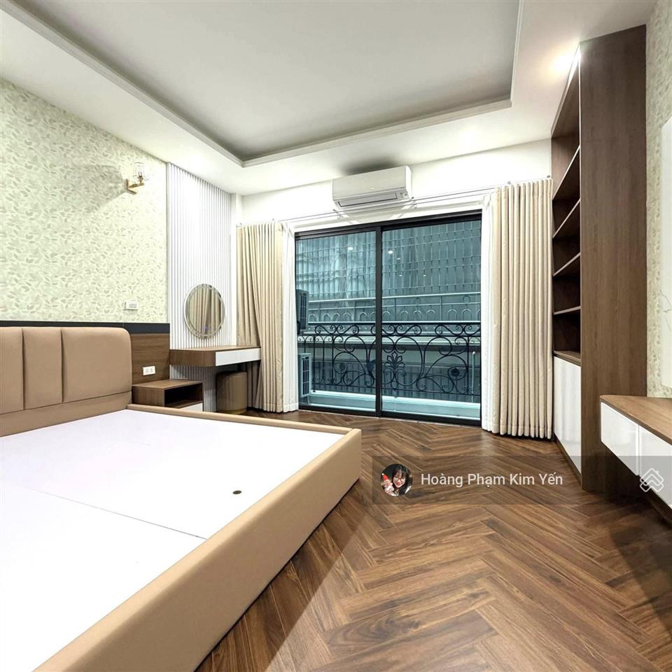 6 tầng thang máy an trạch! xây mới tinh, full nội thất, bagac đỗ cửa, cửa sổ thoáng sáng các phòng