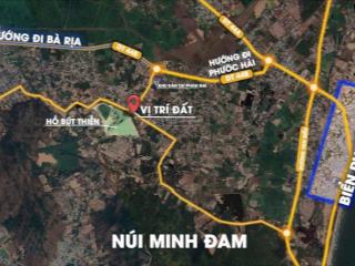 Chỉ với 850tr sở hữu lô góc 2 mặt tiền ven biển phước hải cực đẹp sổ hồng riêng