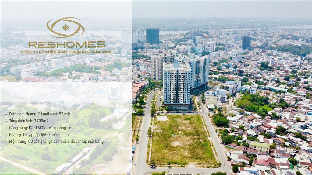 Bán quỹ đất vàng 7700m2 trung tâm thành phố biên hòa