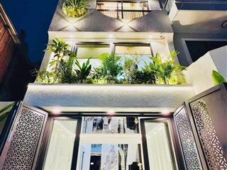 Nhà đẹp lê văn thọ hẻm 6m dt 4,5x12m lửng 3 lầu hướng tây giá 7 tỷ 8 tỷ thương lượng