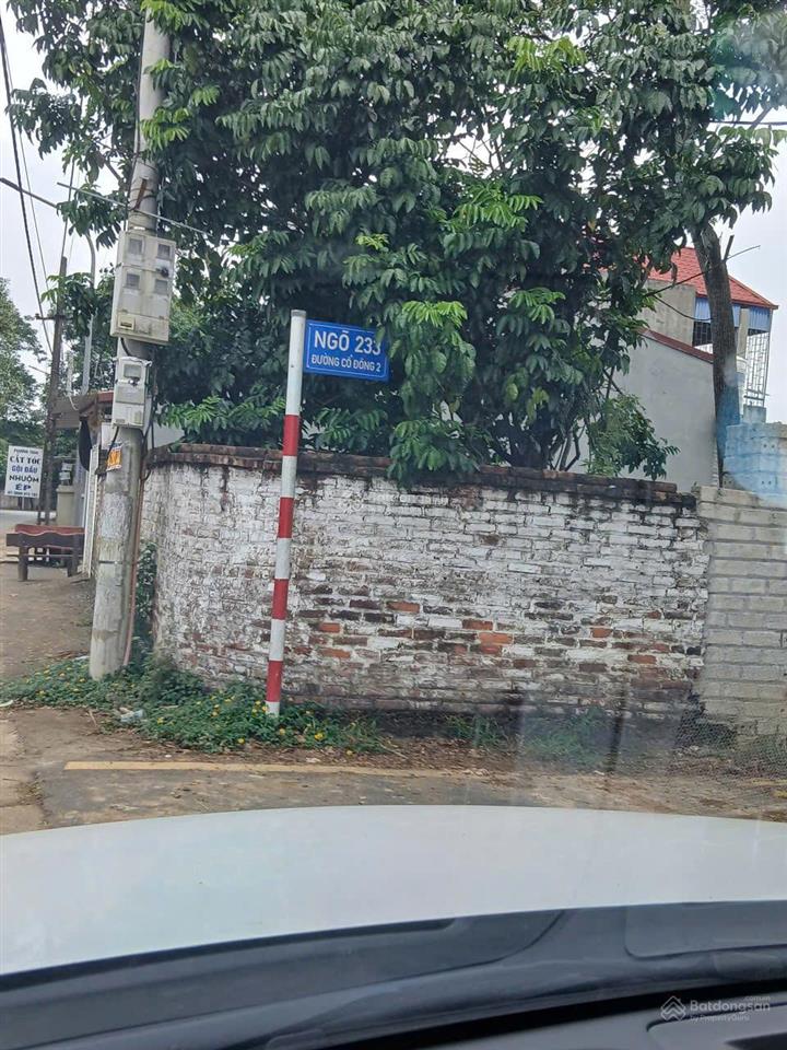 Cần bán gấp lô đất 64m, full thổ cư thuộc trại láng cổ đông hòa lạc. gần đh qg hà nội.