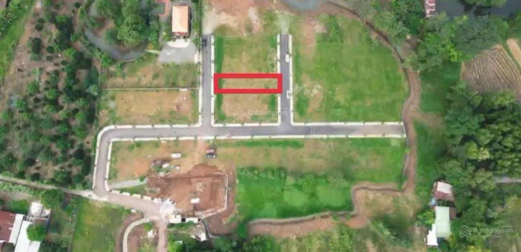 Lô đất 2 mặt tiền trước sau đường nhựa 8m cách sân bay long thành 12km, liền kề vđ4, giá full 860tr