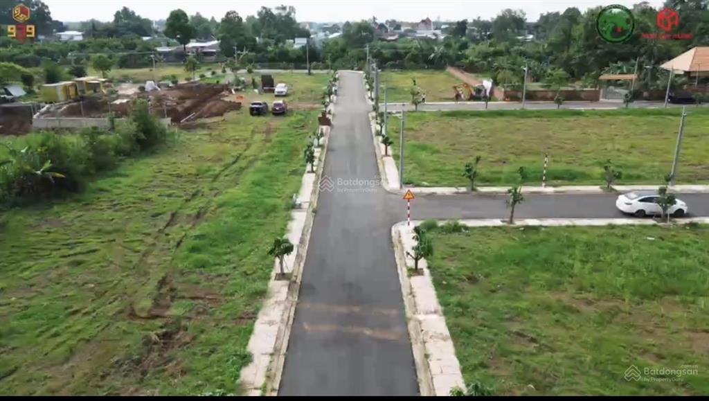 Lô đất 2 mặt tiền trước sau đường nhựa 8m cách sân bay long thành 12km, liền kề vđ4, giá full 860tr