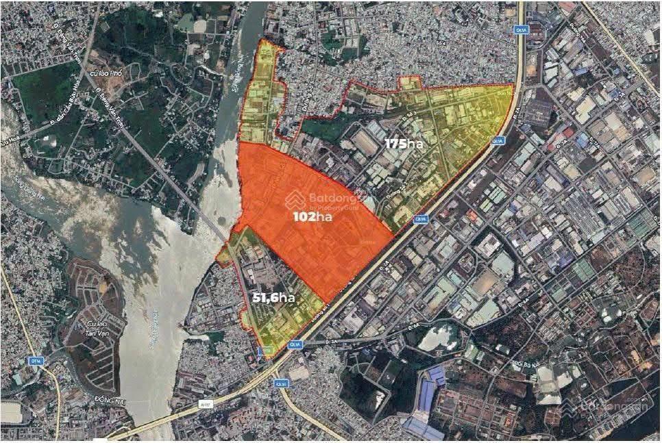 Bán đất f0 chưa qua đầu tư, vị trí trung tâm, cách ql51 300m, cạnh tttm go! đồng nai, đón đầu metro