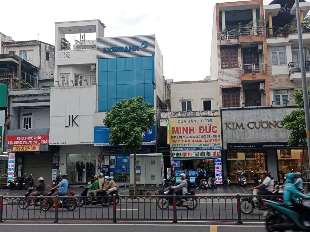 Bán nhà mặt tiền 3 tháng 2, 4x25m, 3 lầu cho thuê 65tr/tháng, giá chỉ 33 tỷ