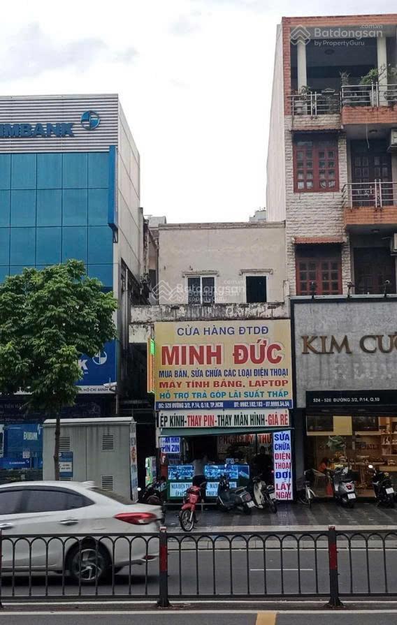 Bán nhà mặt tiền 3 tháng 2, 4x25m, 3 lầu cho thuê 65tr/tháng, giá chỉ 33 tỷ