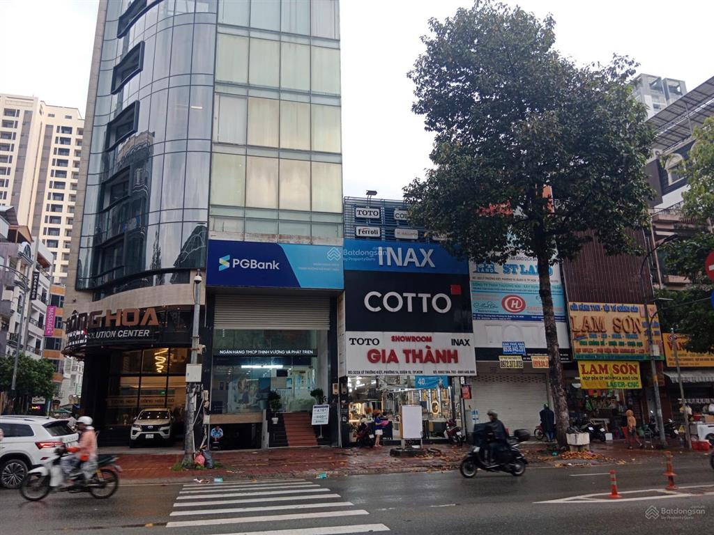 Bán nhà mặt tiền lý thường kiệt 6,3x21m, 3 lầu cho thuê 100 triệu/tháng, giá 56 tỷ