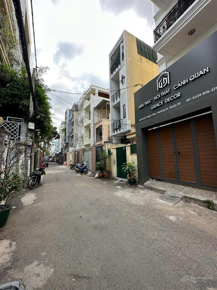 Bán tòa nhà đường thành thái 6x20m 5 tầng nhà mới đẹp chỉ 24,5 tỷ