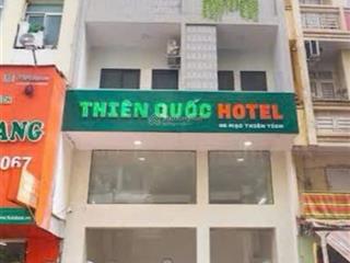 Bán tòa khách sạn ngay bv đại học y dược, 6x16m, hầm 5 lầu tm thuê 135tr/tháng