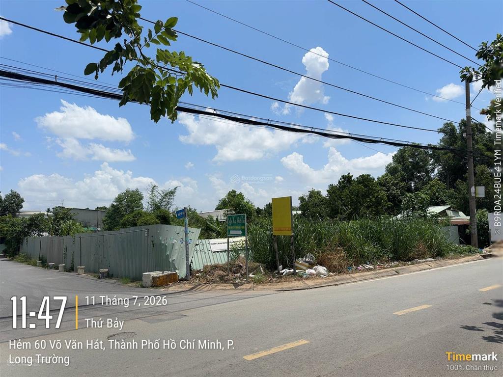 Bán đất long trường tp. thủ đức 2 mặt tiền 1300m2