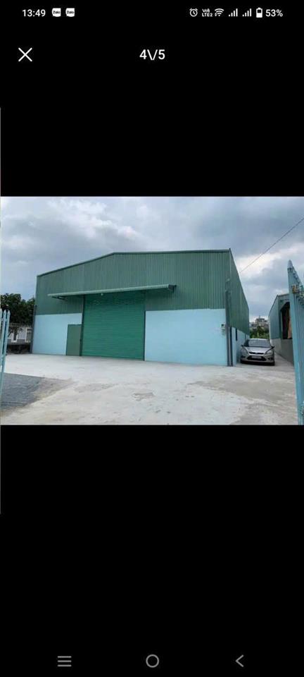 BÁN XƯỞNG SKC ĐƯỜNG CONTER 1/ LÊ THỊ RIÊNG, Q12 DÒNG TIỀN 100TR/THÁNG