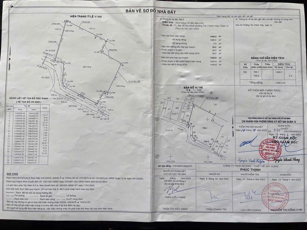 SIÊU PHẨM ĐẤT LỚN 1/ QUỐC LỘ 1A – 1.490m² FULL THỔ CƯ, Q.12