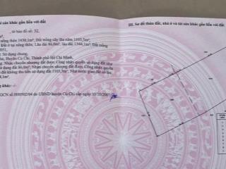 BÁN ĐẤT BẾN THAN HÒA PHÚ CỦ CHI – 2.534M² – CÓ NHÀ – GẦN VÀNH ĐAI 3 HƠN 29Đ