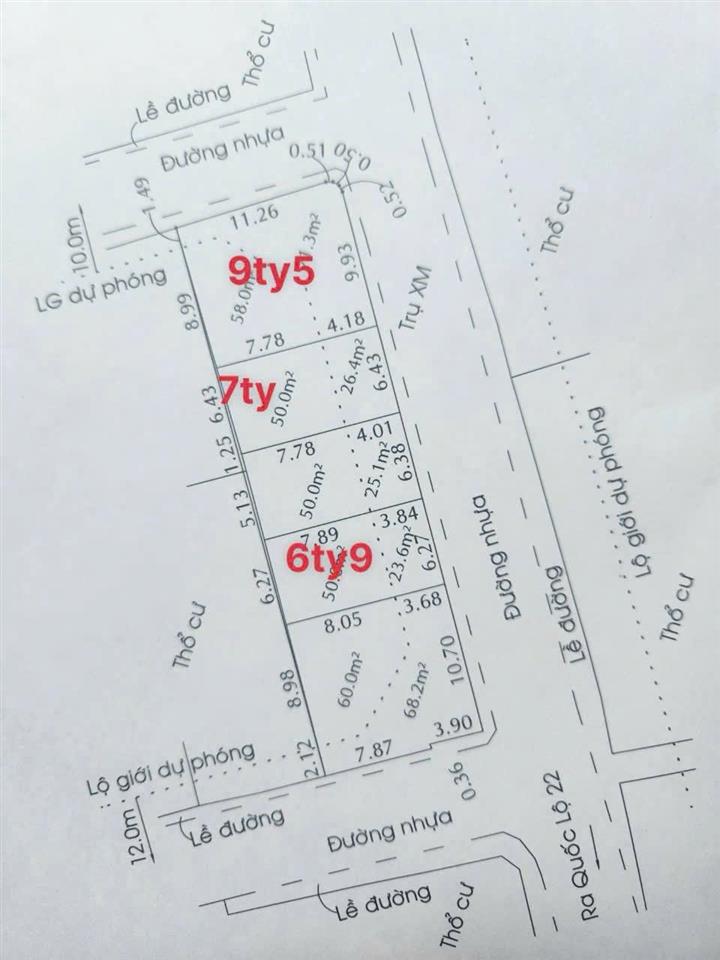 ĐỘC QUYỀN FO – QUỸ ĐẤT VÀNG MẶT TIỀN QUÁN TRE, QUẬN 12 GIÁ ĐẦU TƯ
