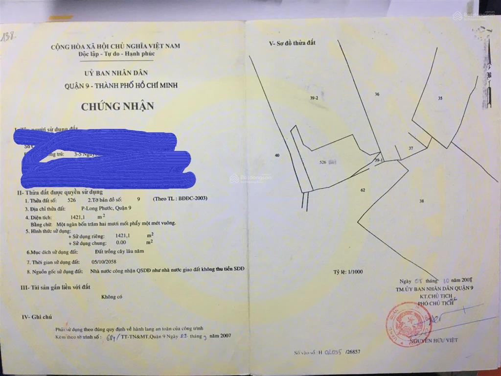 Bán biệt thự vườn nghỉ dưỡng 28 đường số 1, phường long phước, quận 9, tp. hcm
