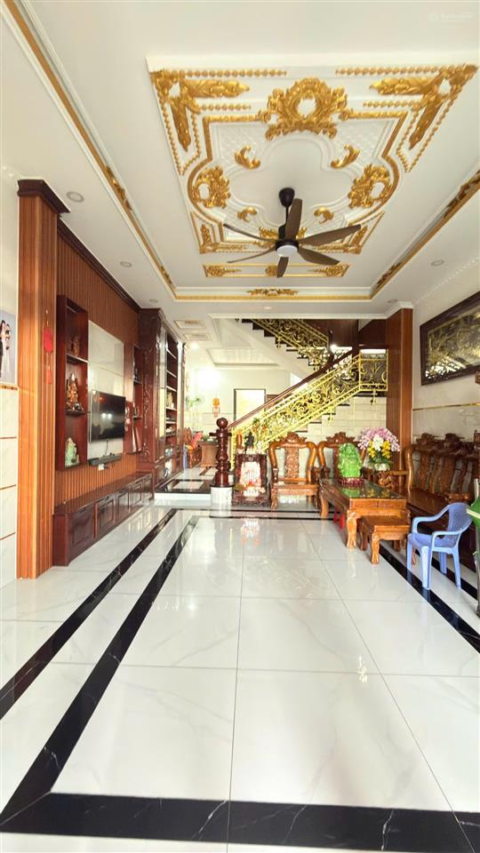 Bán biệt thự liên khu 10  11, bình tân, 5.4 x 19 đúc 4 tấm giá 9.5 tỷ