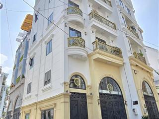 Căn góc 6 tầng thang máy 5.2x10m nở hậu đều 6m, xe hơi đậu trong nhà, bùi quang là phường 12 gò vấp