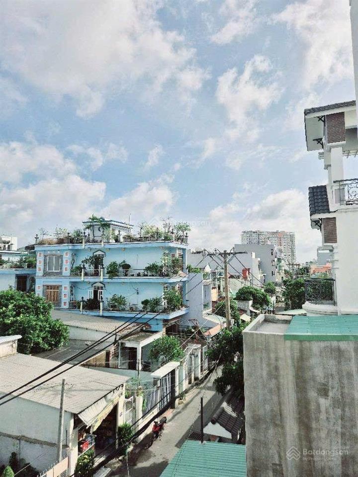 Nhà 4 tầng 5x15m sổ vuông vức, hẻm xe hơi 6m thông tứ hướng sầm uất, phạm văn chiêu phường 9 gò vấp