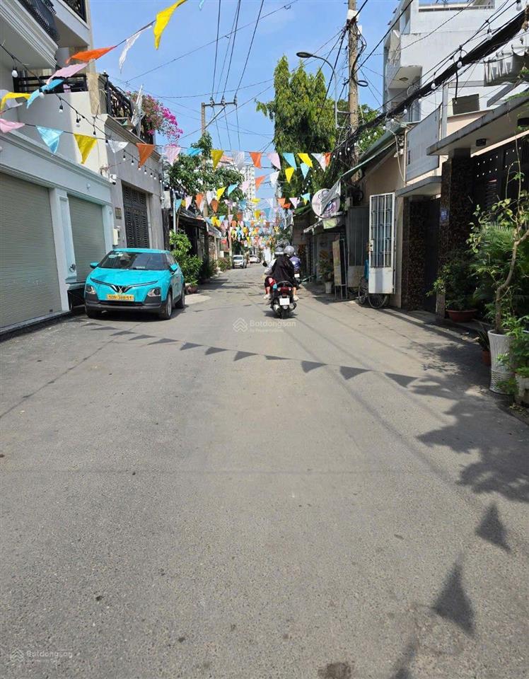 Nhà 4 tầng 5x15m sổ vuông vức, hẻm xe hơi 6m thông tứ hướng sầm uất, phạm văn chiêu phường 9 gò vấp