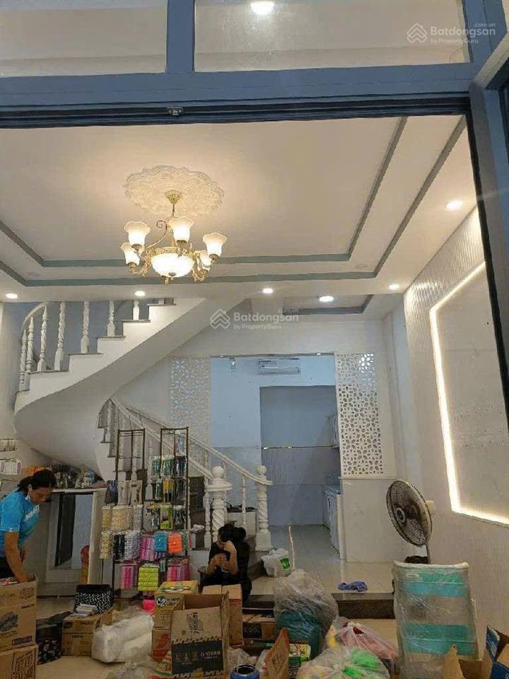 Nhà 4 tầng 5x15m sổ vuông vức, hẻm xe hơi 6m thông tứ hướng sầm uất, phạm văn chiêu phường 9 gò vấp