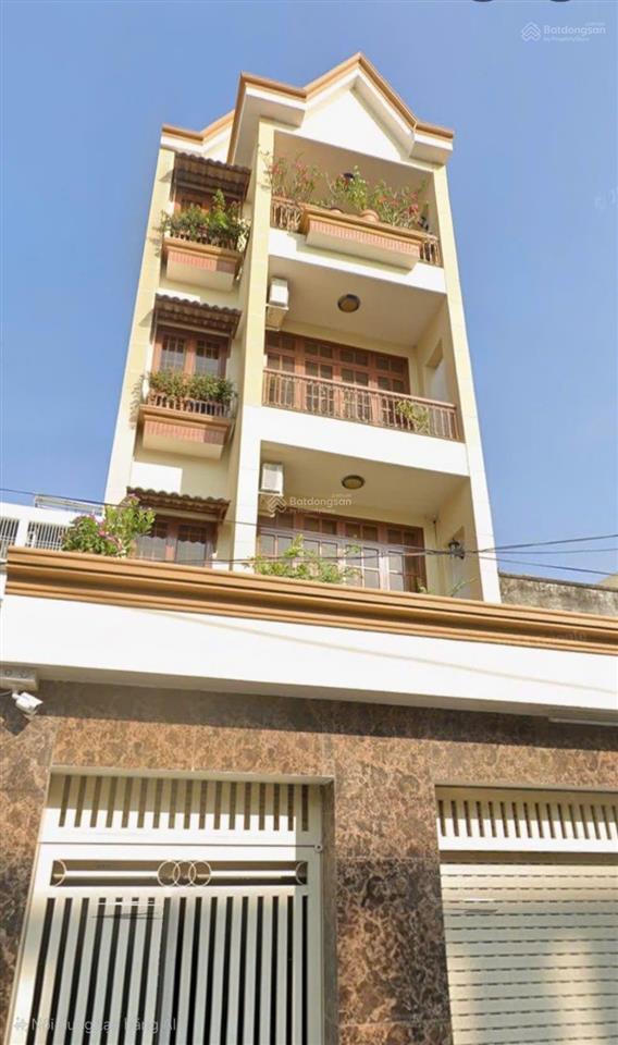 Nhà 4 tầng 5x15m sổ vuông vức, hẻm xe hơi 6m thông tứ hướng sầm uất, phạm văn chiêu phường 9 gò vấp