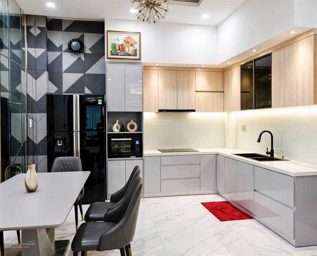 Nhà 3 tầng 4x15m sổ vuông vức, hẻm xe hơi tránh, hẻm thông bàn cờ, phạm văn chiêu phường 14 gò vấp