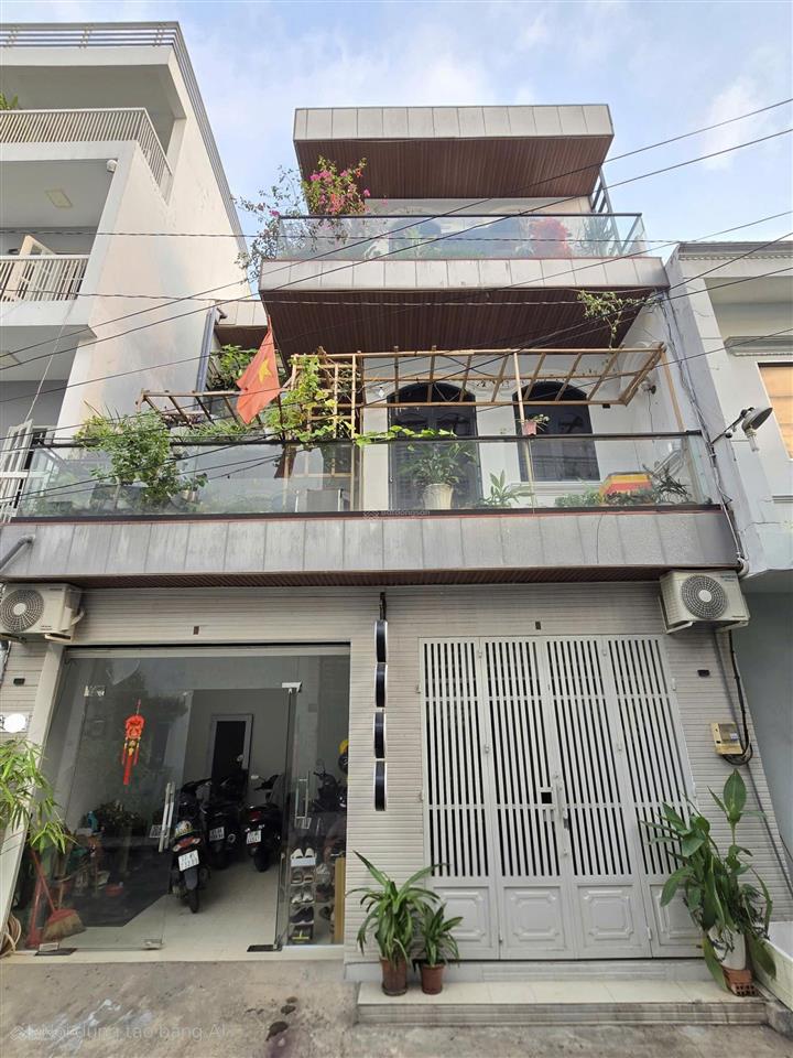 Nhà 3 tầng bề thế 7.6x9m sổ vuông vức, hẻm xe hơi tránh, phạm văn chiêu phường 14 gò vấp