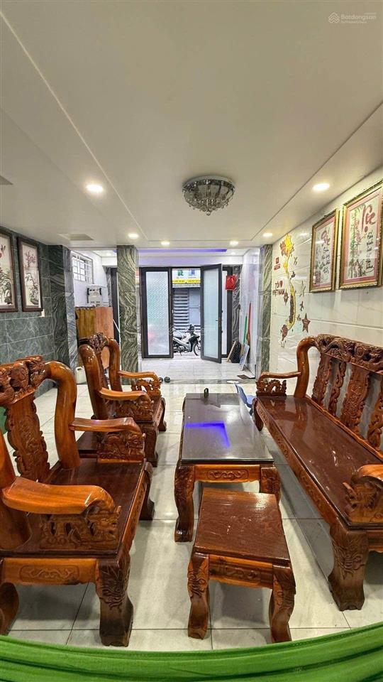 Nhà 4 tầng 4x16.2m sổ vuông vức, hẻm xe hơi tránh, hẻm thông, bùi quang là phường 12 gò vấp