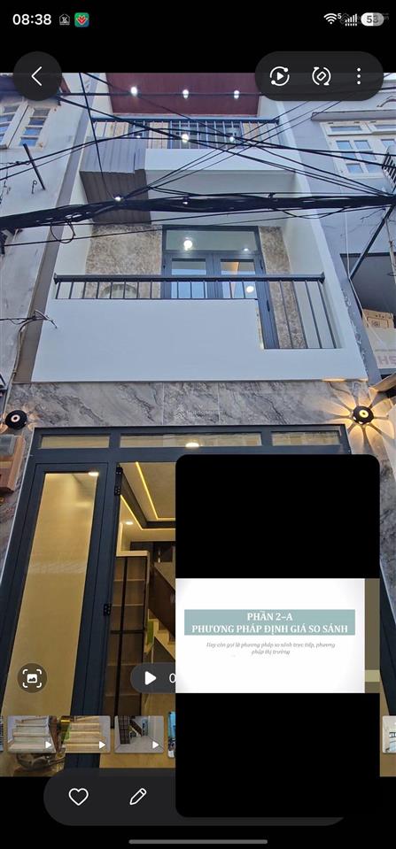 Quận 4, hẻm 4m tôn đản. nhà mới 3 tầng, 23,1m sổ. 5 tỷ 300tr  hẻm 1/, thẳng trục cách mt 40m