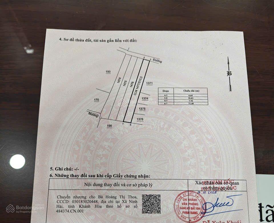 Bán lô đất gần cầu chuối đô vinh giá tốt để đầu tư làm nhà vườn