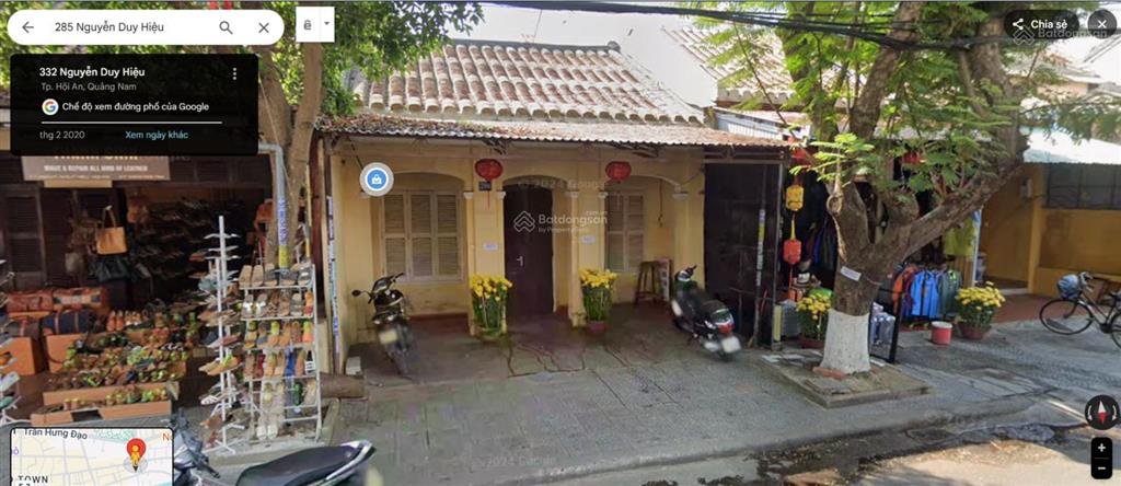 Bán nhà phố cổ mặt tiền đường nguyễn duy hiệu, hội an