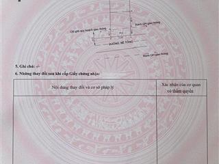 Bán đất 107m2 ngang 5m mặt tiền đường nhựa thông đối diện trường học dĩ an