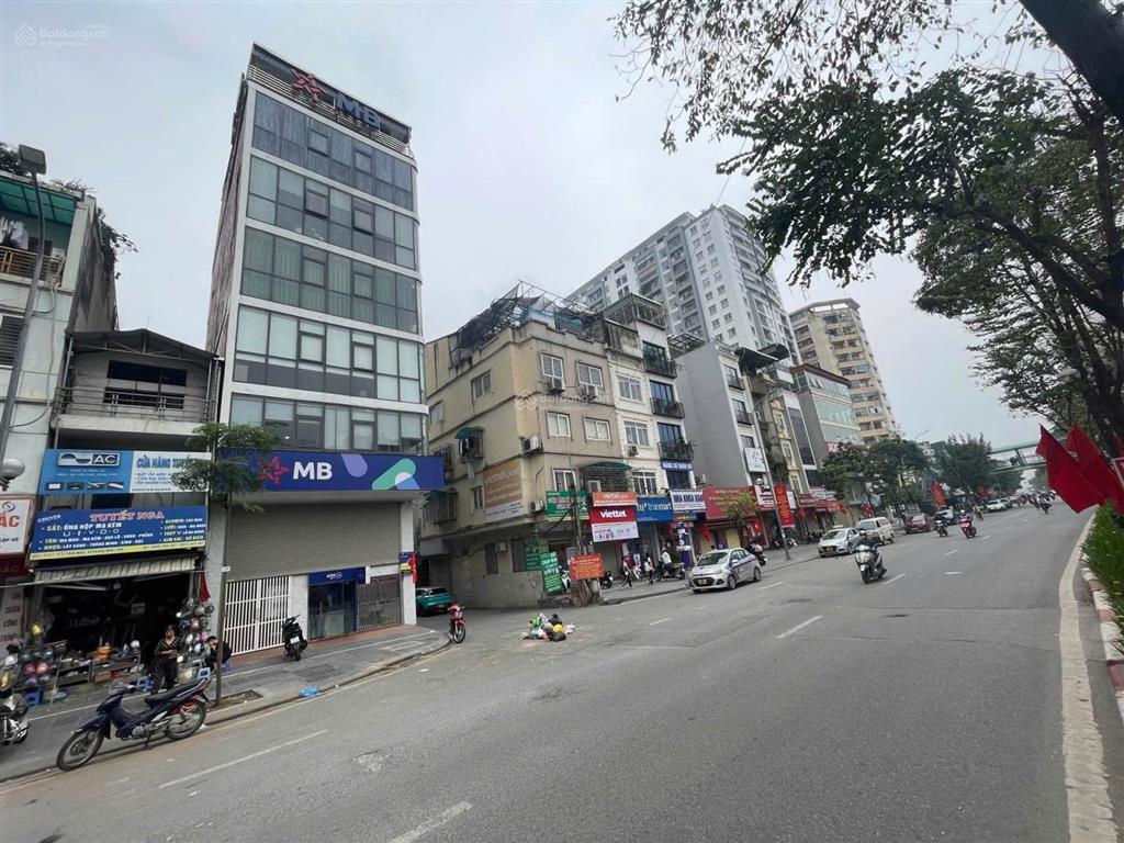 Bán nhà 9 tầng dt 96,7m phố tân mai, mặt đường kd cực đỉnh