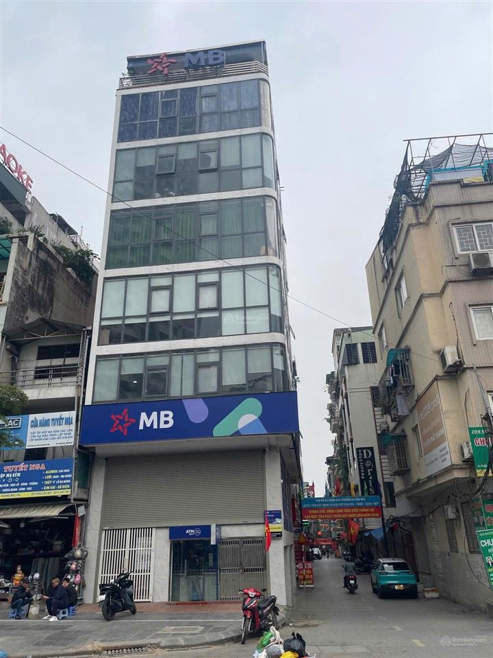 Bán nhà 9 tầng dt 96,7m phố tân mai, mặt đường kd cực đỉnh