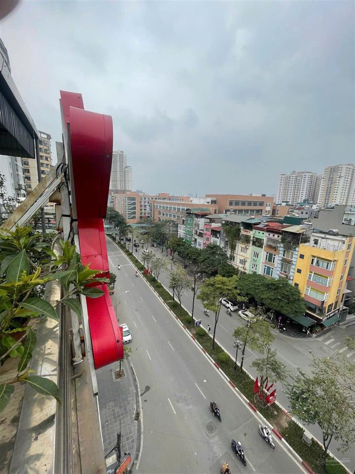 Bán nhà 9 tầng dt 96,7m phố tân mai, mặt đường kd cực đỉnh