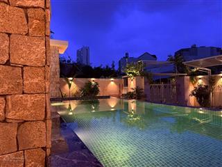 Cho thuê villa hồ bơi + sân vườn khu ba làng  bắc nha trang thích hợp nghỉ dưỡng lâu dài