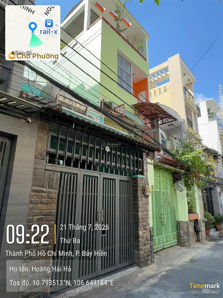 Bán nhà mt châu vĩnh tế  gần bàu cát  tân bình  không gian sống yên tĩnh, văn minh. giá tốt