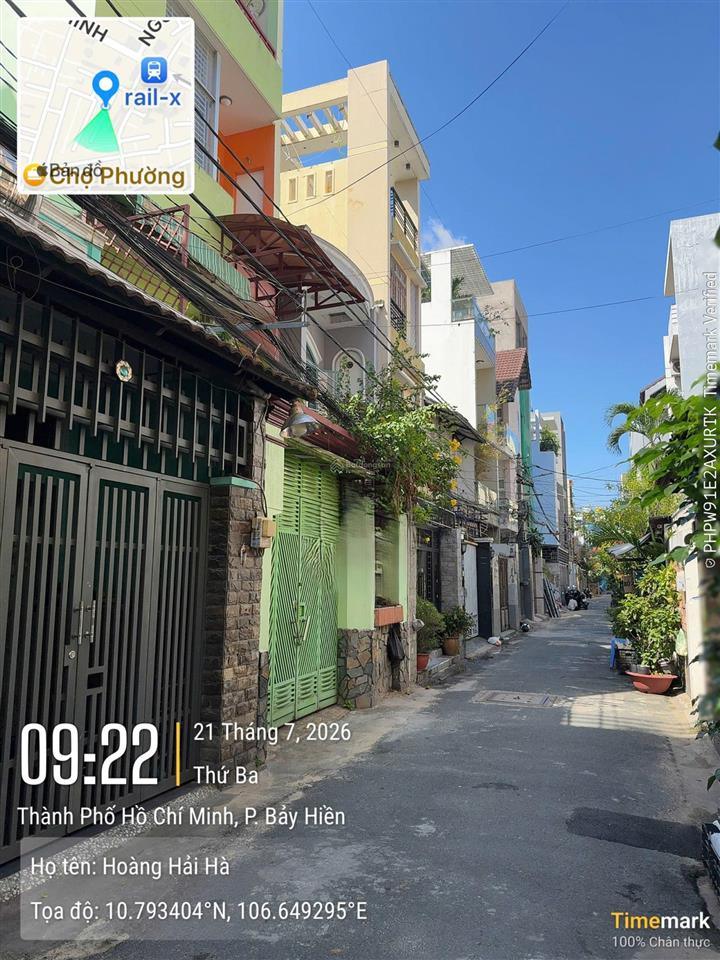Bán nhà mt châu vĩnh tế  gần bàu cát  tân bình  không gian sống yên tĩnh, văn minh. giá tốt