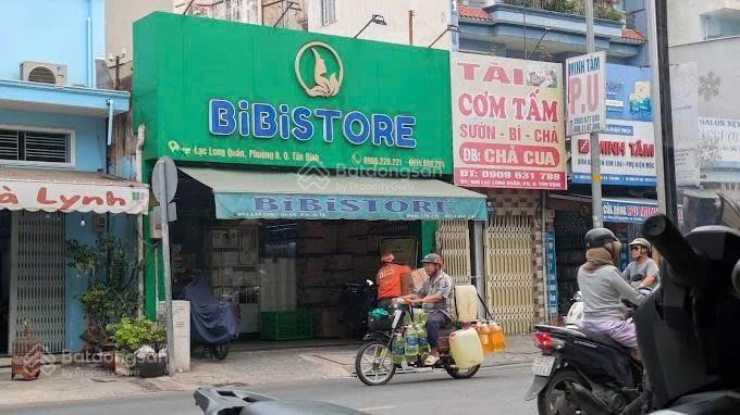 Bán nhà mt lạc long quân, tân bình ngang 6,2 m, nở hậu 7,1m  vị trí kinh doanh sầm uất. hàng hiếm