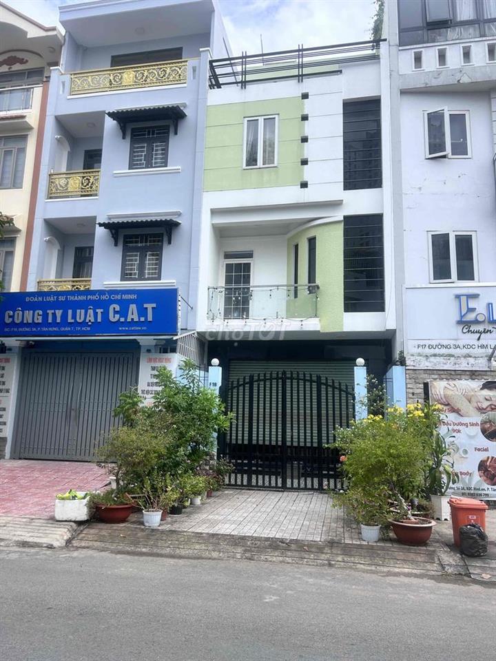 Cho Thuê Mặt Bằng KDC Him Lam Quận 7 – Trống Suốt – Gía 12 triệu