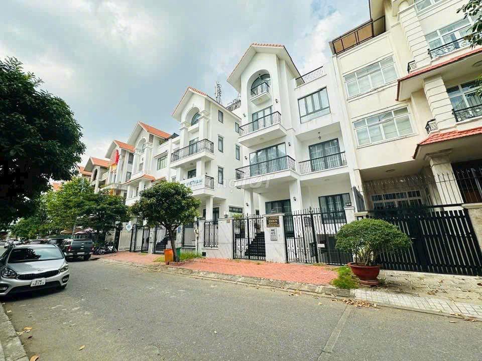 Cho thuê biêt thự Liên Kế Him Lam có thang máy DT 7.5-20 Hầm 3 lầu