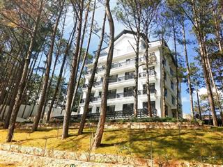 Cho thuê khách sạn 3 sao, 36 phòng, đầy pccc, view rừng thông