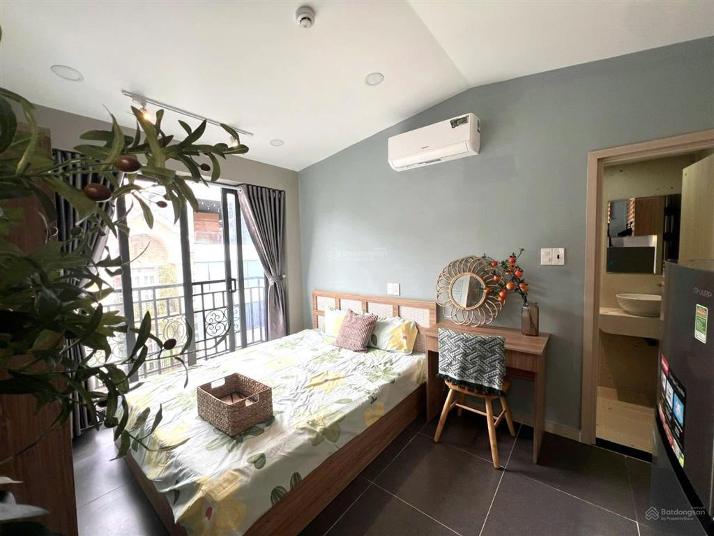 Chung cư mini cho thuê có ban công, thang máy gần phan xích long  phú nhuận, gần trường sa, quận 1