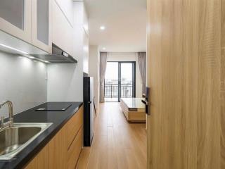 Cho thuê chung cư mini 35m2 ban công khu tổ hợp phan xích long, gần bờ kè trường sa, quận 1, quận 3